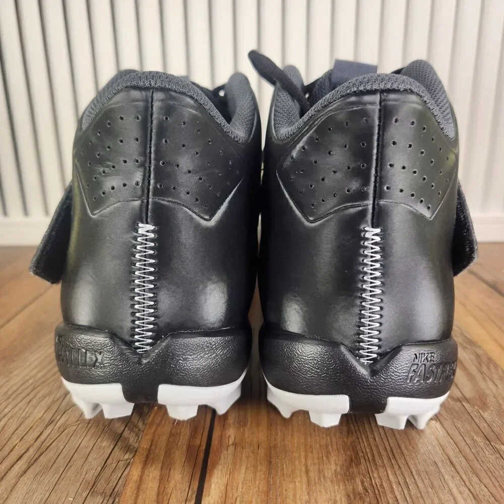 Nike Force Trout 8 Keystone Mold CZ5911-011 Men 13 Black Mid Baseball Cleats NEW